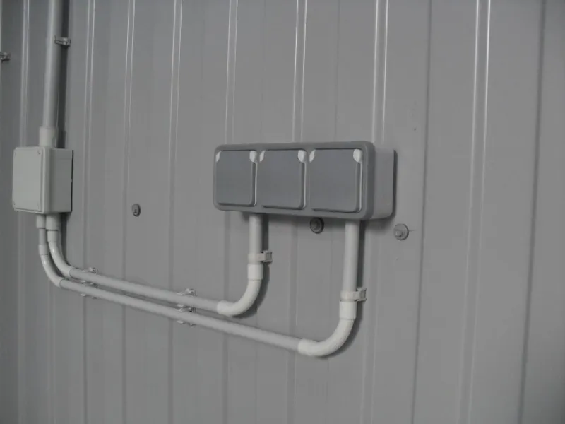 Автомойка 4 поста. Монтаж здания и электрики под ключ