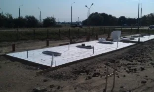 МСО 6 постов. Монтаж бетонной плиты с обогревом